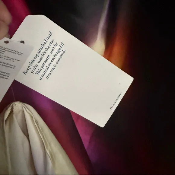 Abercrombie & Fitch Strapless Maxi Dress in Cream with Pink and Red Floral - Picture 6 of 6